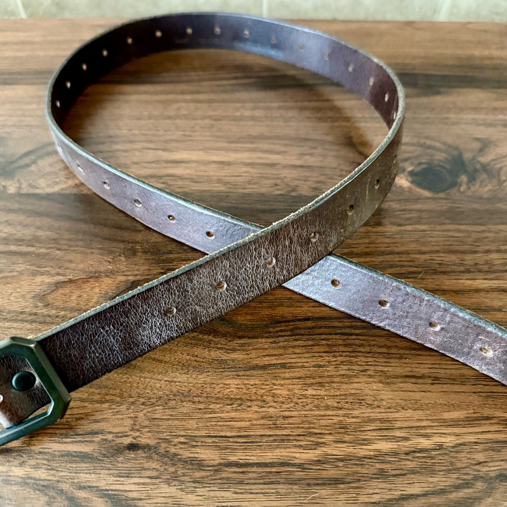 J. Crew Women's Brown Leather Belt